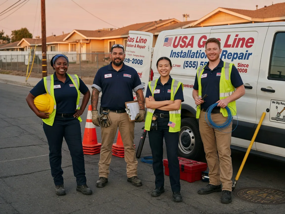 Gas Line Installation company in Lefors, TX